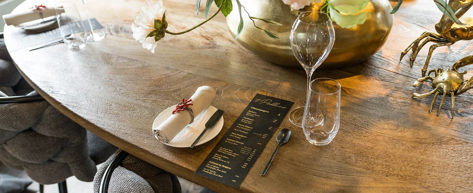 Sfeer impressie van het restaurant 'T Pakhuus